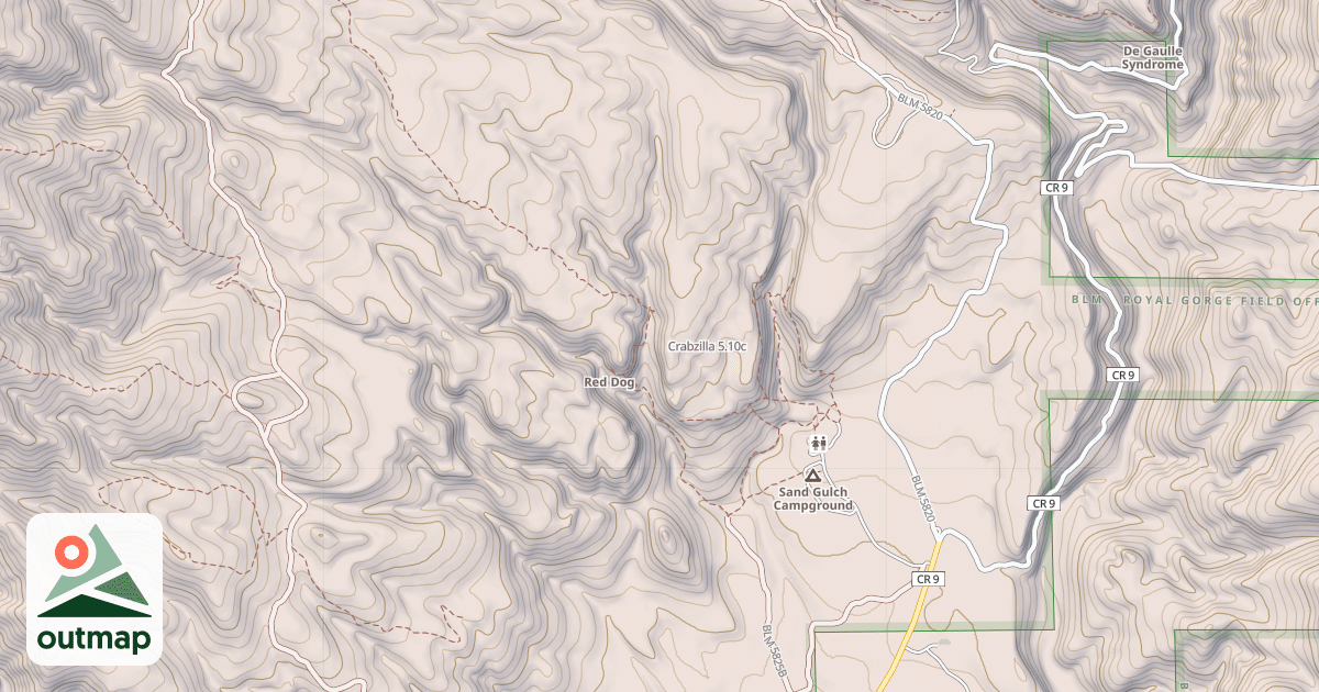 Map of Crabzilla