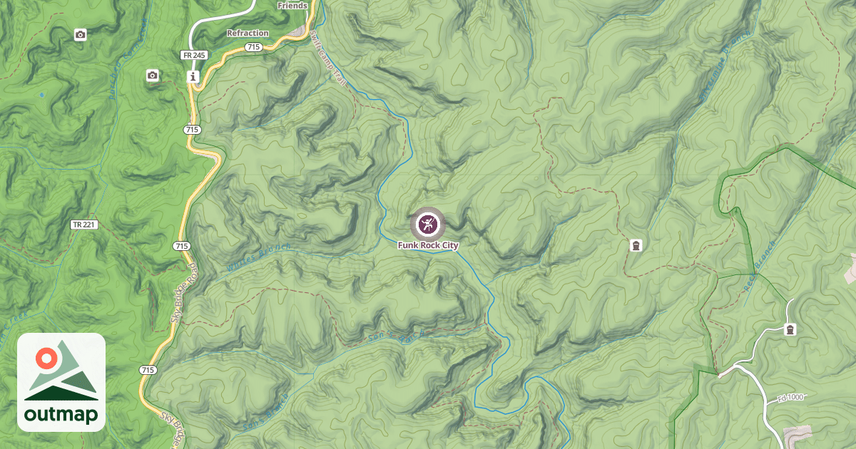 Map of Funk Rock City