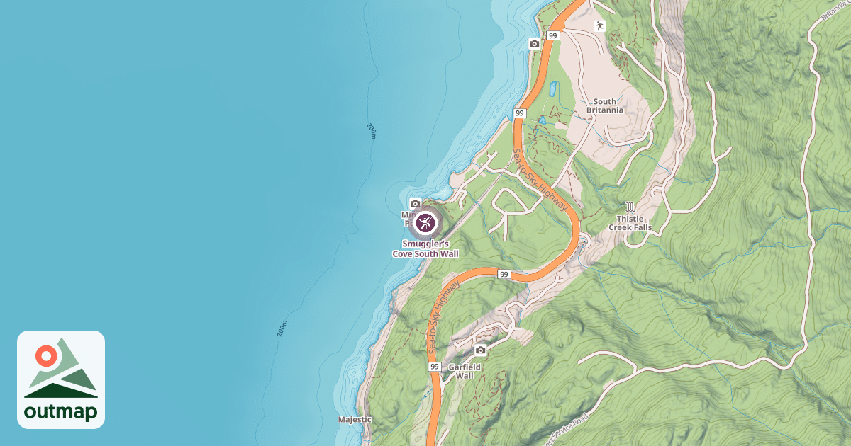 Map of Smuggler's Cove South Wall