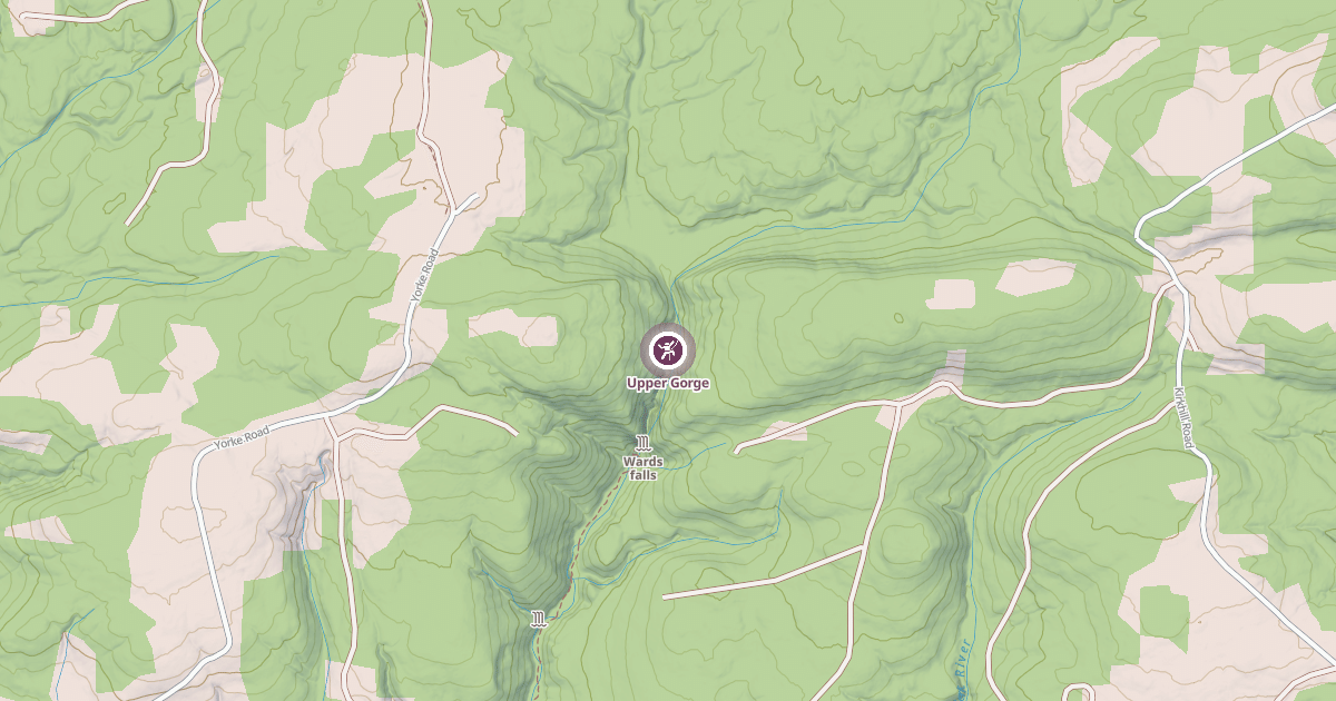 Map preview of Upper Gorge