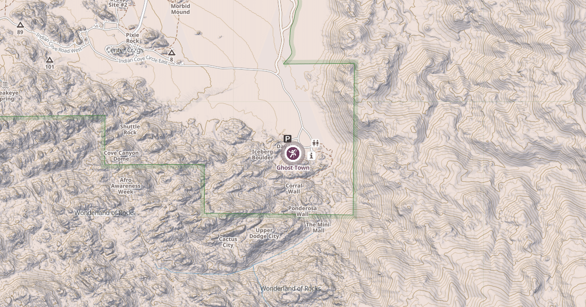 Map preview of Ghost Town