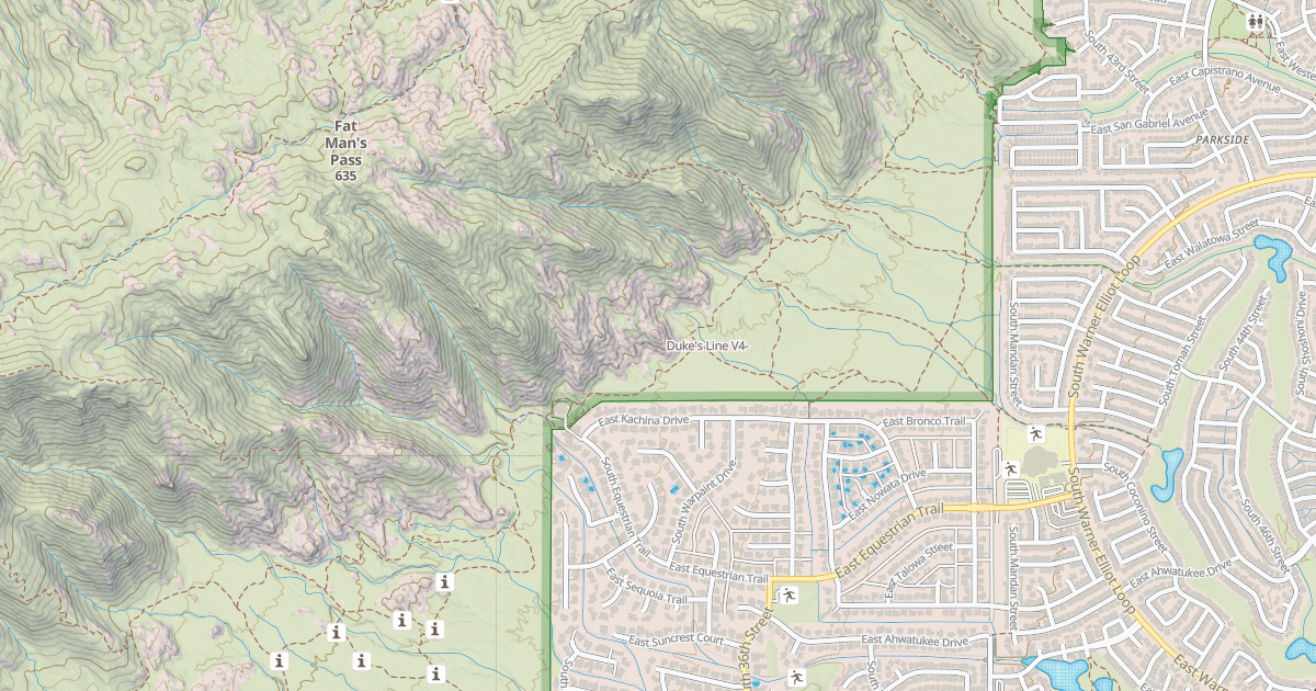 Map preview of Duke's Line