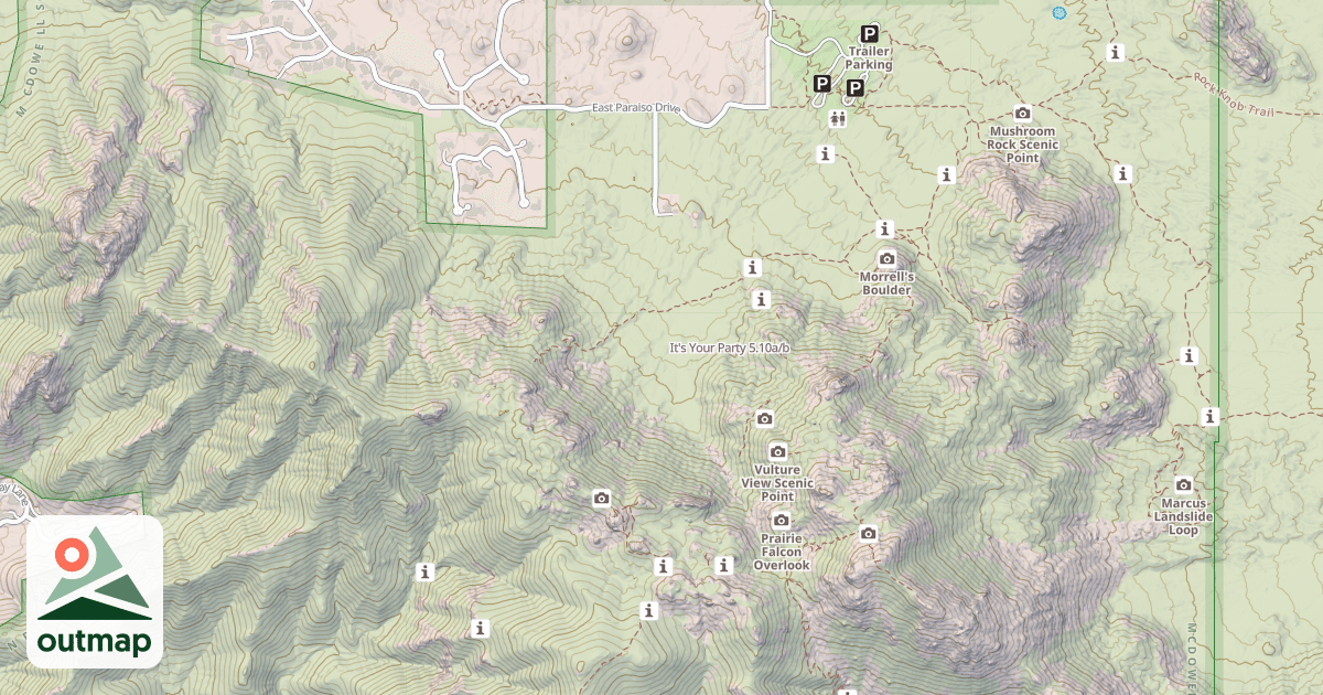 Map of It's Your Party