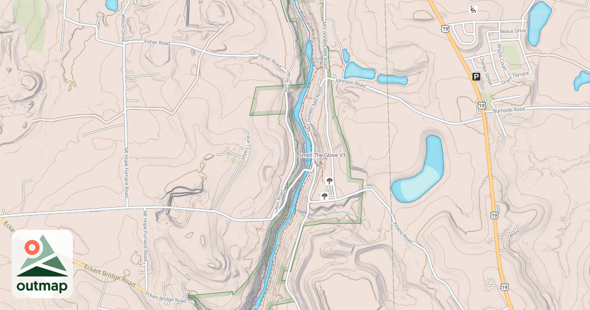 Map of Smell The Glove