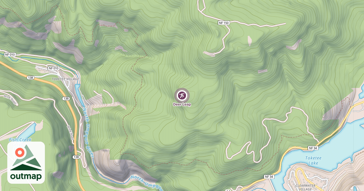 Map of Deer Leap