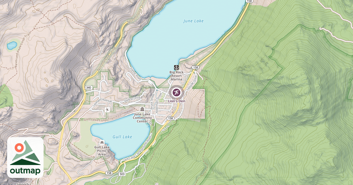 Map of Lion's Den