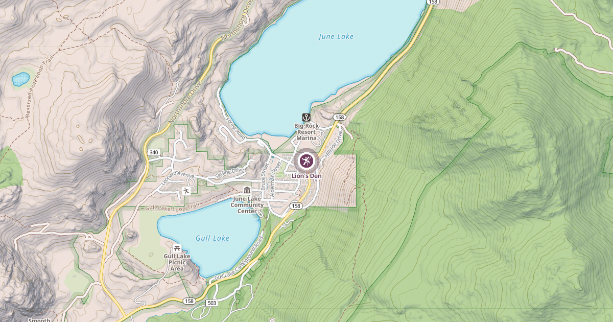 Map preview of Lion's Den