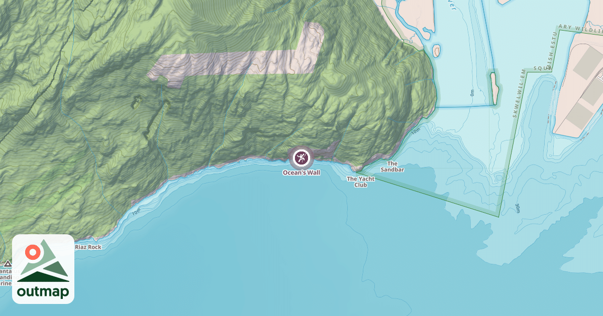 Map of Ocean's Wall