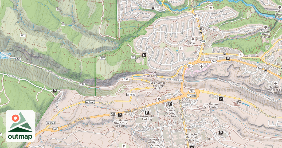 Map of Sherwood Forest