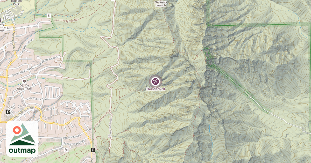 Map of Thunderbird