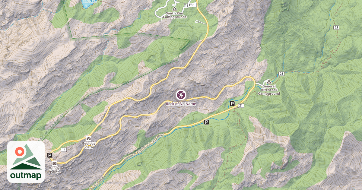 Map of Rock of No Name