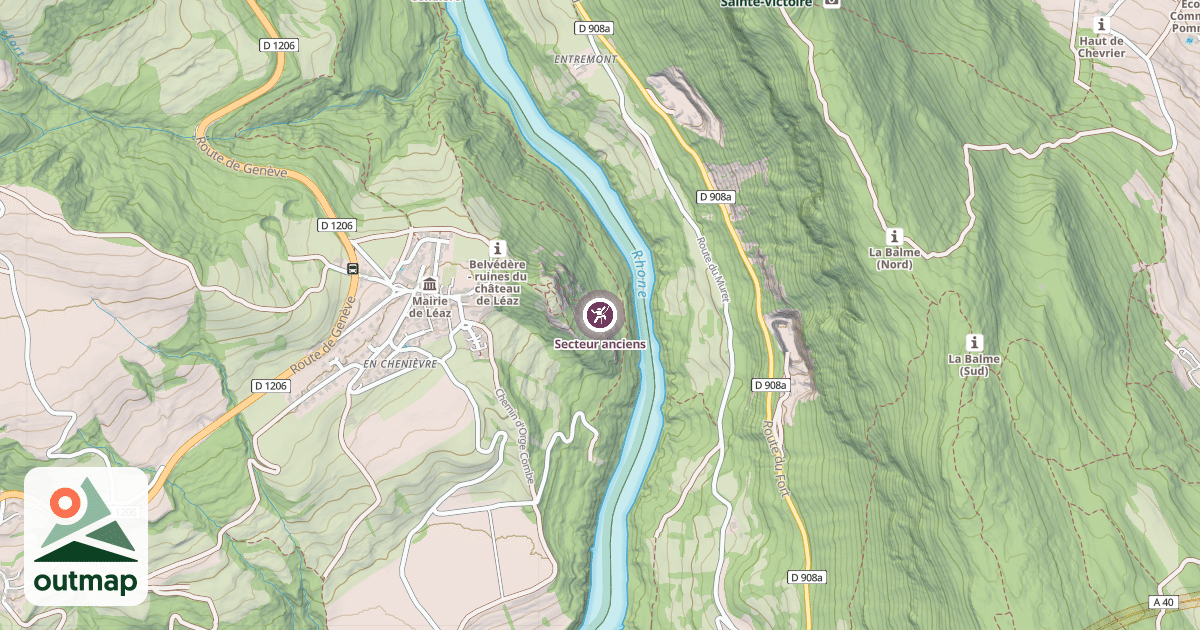 Map of Secteur anciens