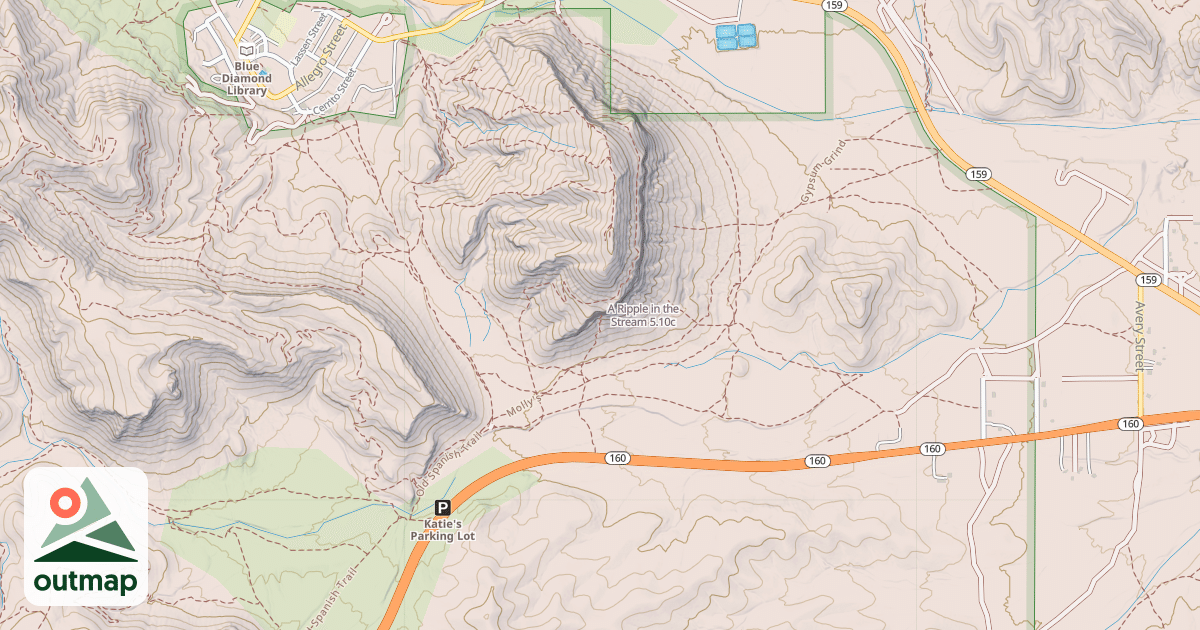 Map of A Ripple in the Stream