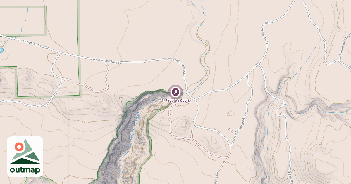 Map of 1. People's Court