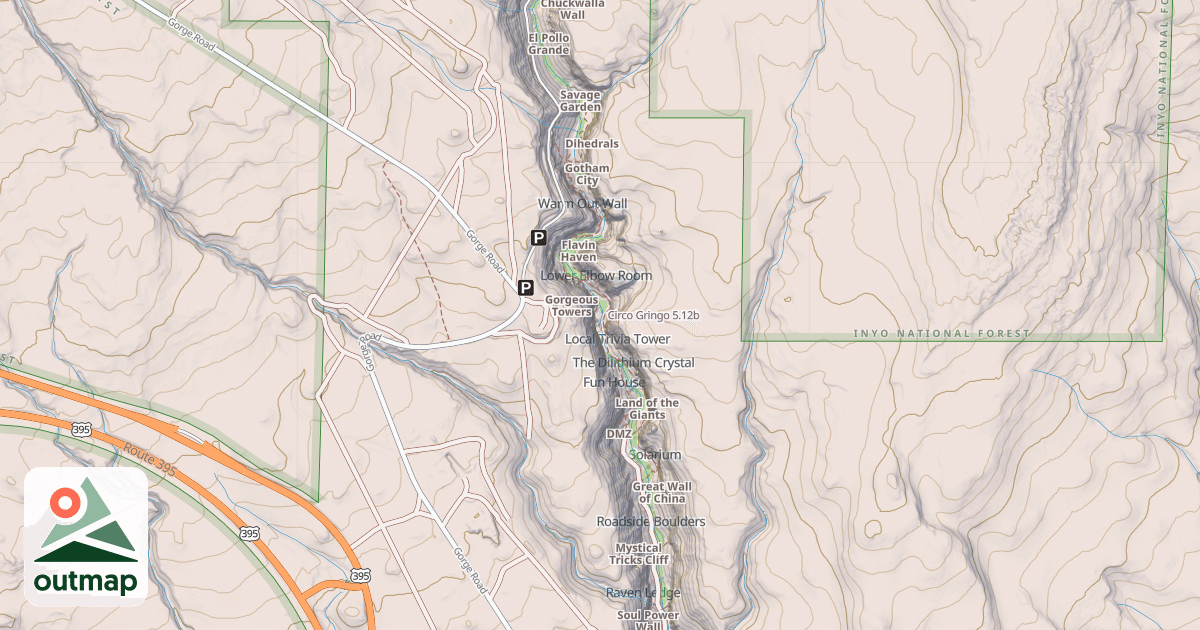 Map of Circo Gringo