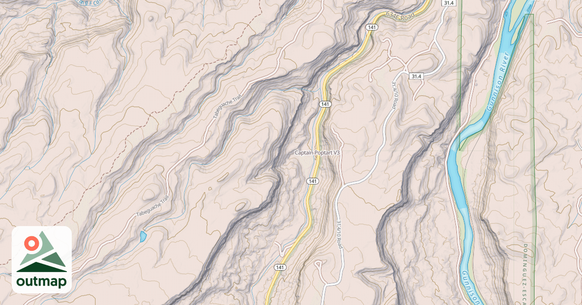 Map of Captain Poptart