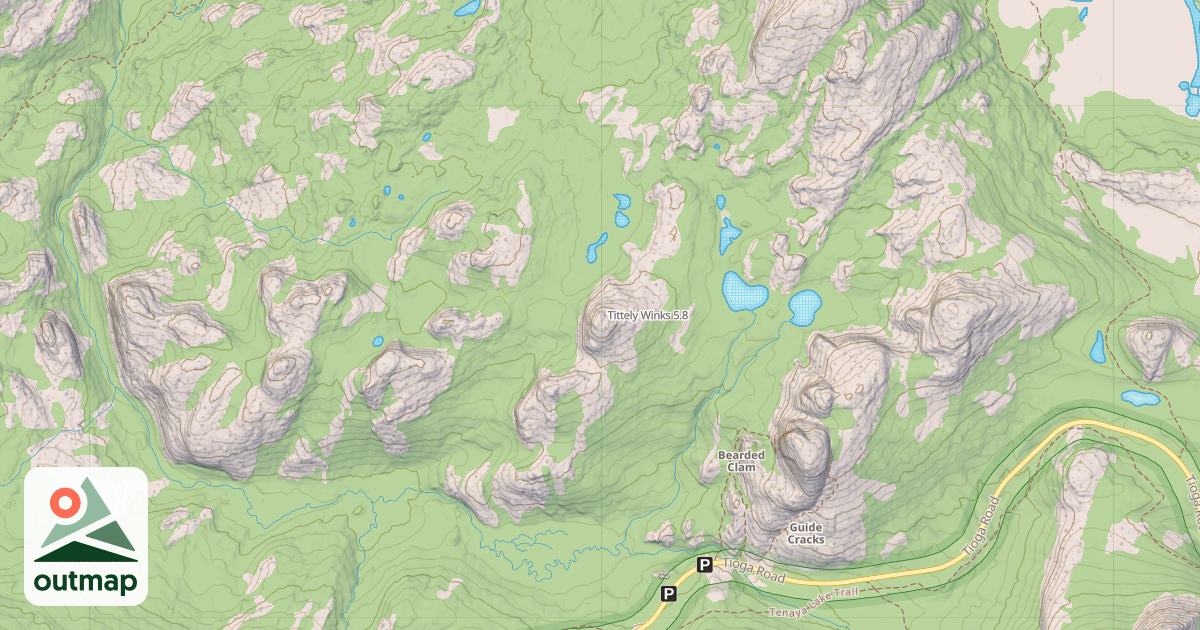 Map of Tittely Winks