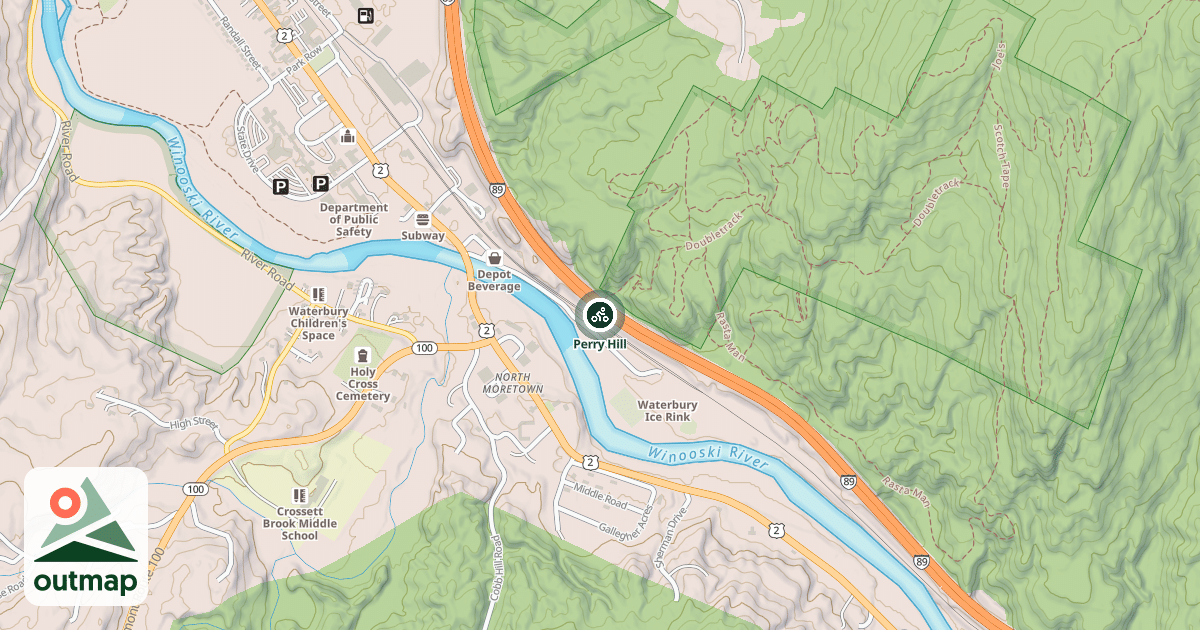 Map of Perry Hill