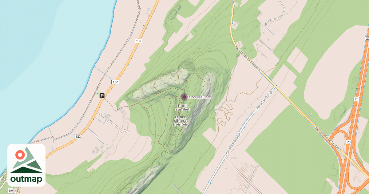 Map of Le nouveau nez