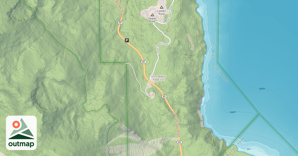 Map of Grim Reality Arete