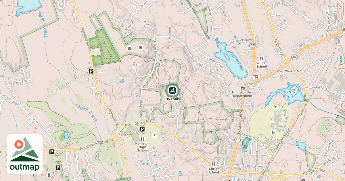 Map of HS Trails