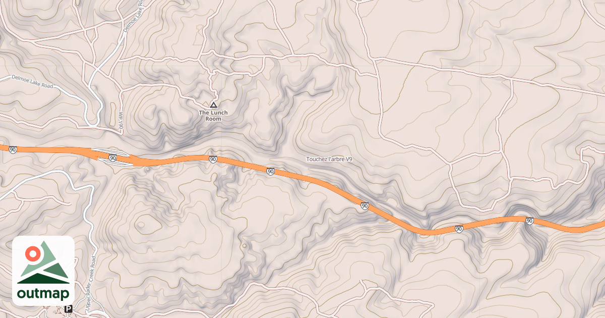 Map of Touchez l'arbre