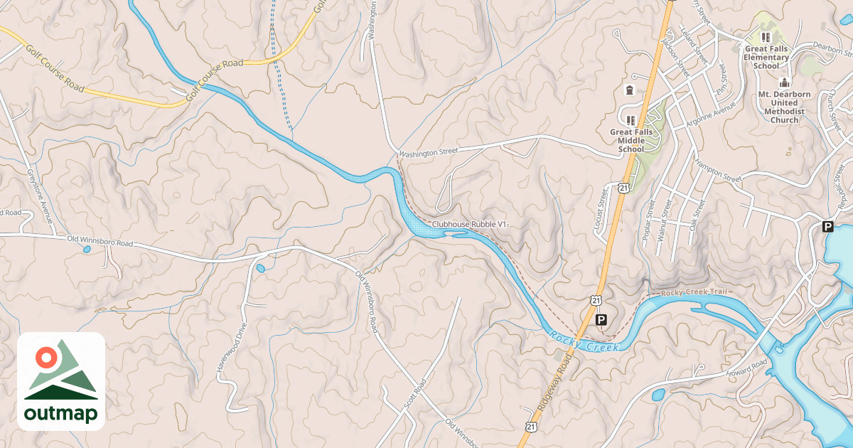 Map of Clubhouse Rubble