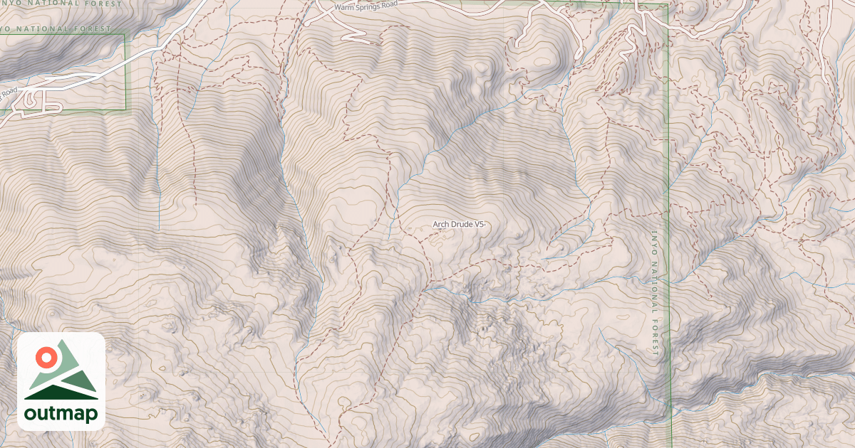 Map of Arch Drude