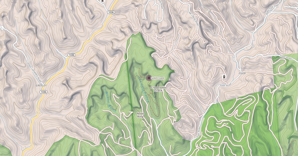 Map preview of Gold Coast