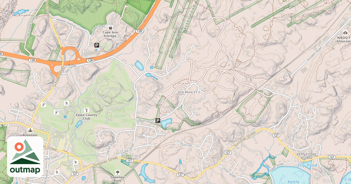 Map of Dick Move