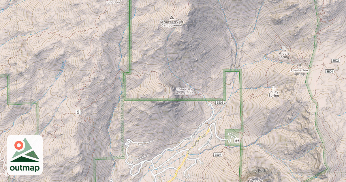 Map of Cheap Day Return