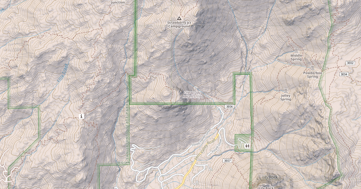 Map preview of Cheap Day Return