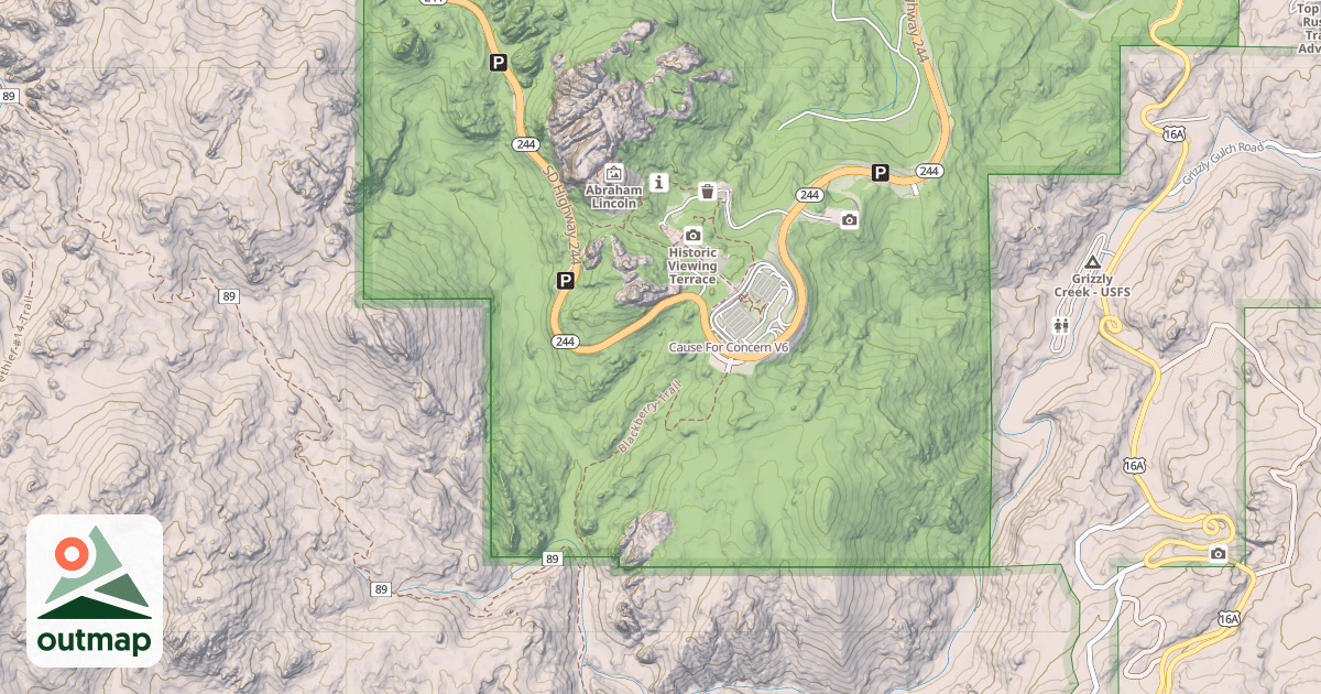 Map of Cause For Concern