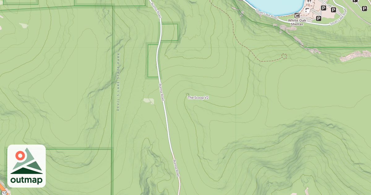 Map of The Scoop
