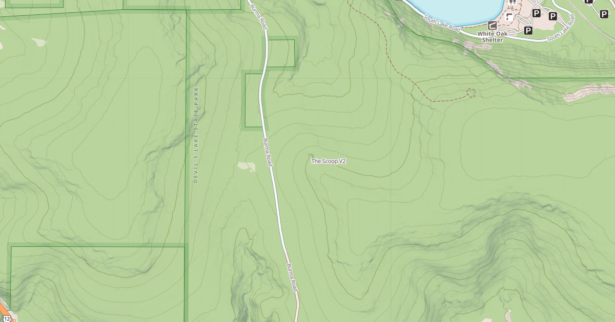 Map preview of The Scoop