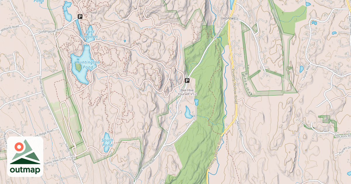 Map of Bee Hive Yourself