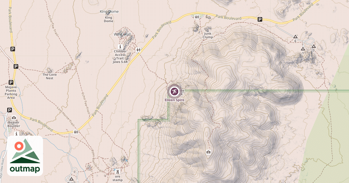 Map of Eileen Spire
