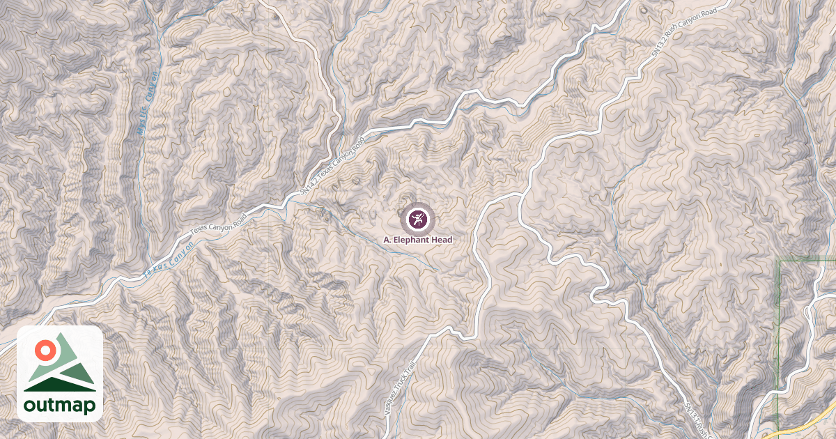 Map of A. Elephant Head