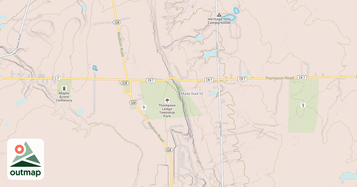 Map of Mucky Duck