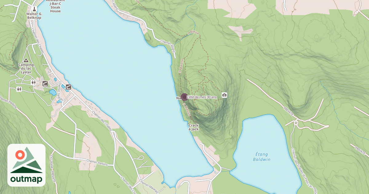 Map of L’été de mes 30 ans