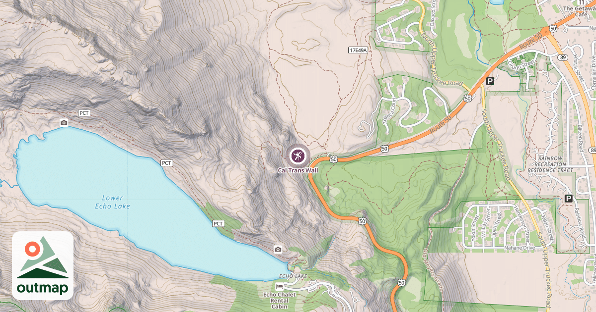 Map of Cal Trans Wall