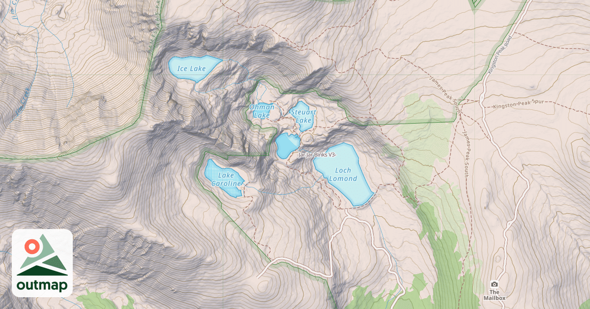 Map of Jar Jar Binks