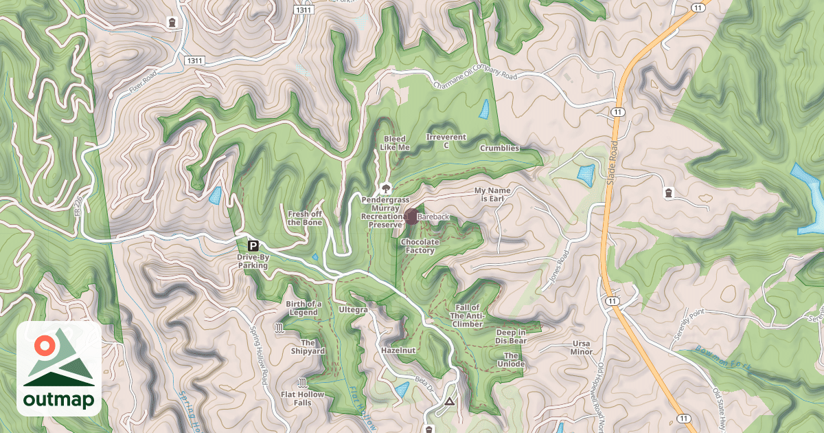 Map of Bareback