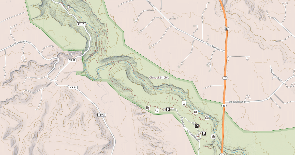 Map preview of Chinook