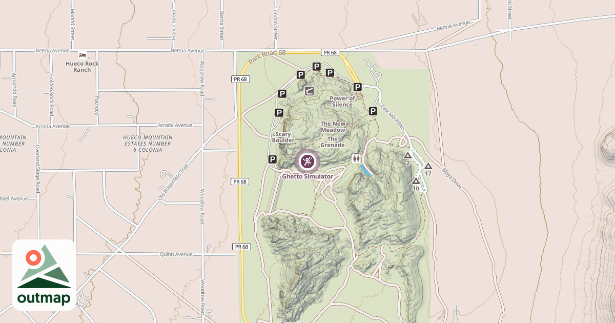 Map of Ghetto Simulator