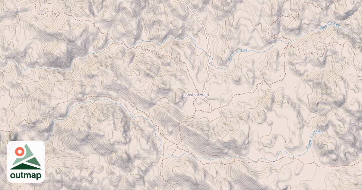 Map of Bueno Suerte