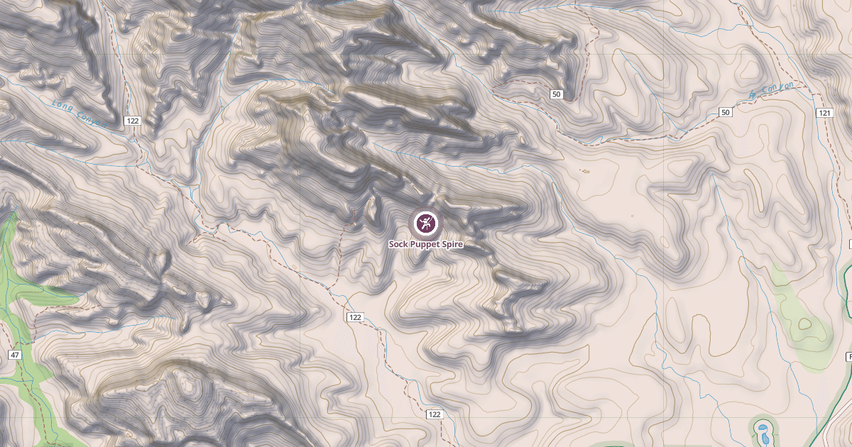 Map preview of Sock Puppet Spire
