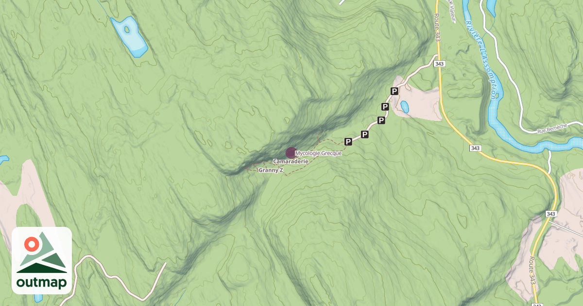Map of Mycologie Grecque