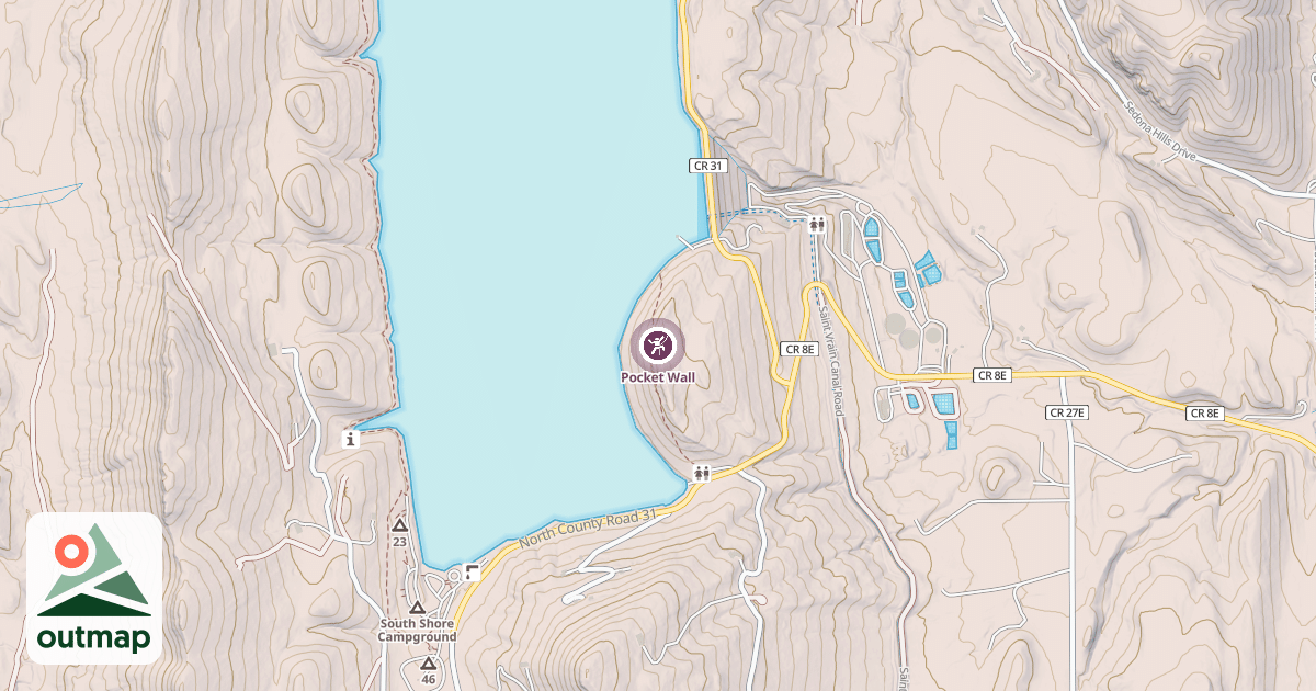 Map of Pocket Wall