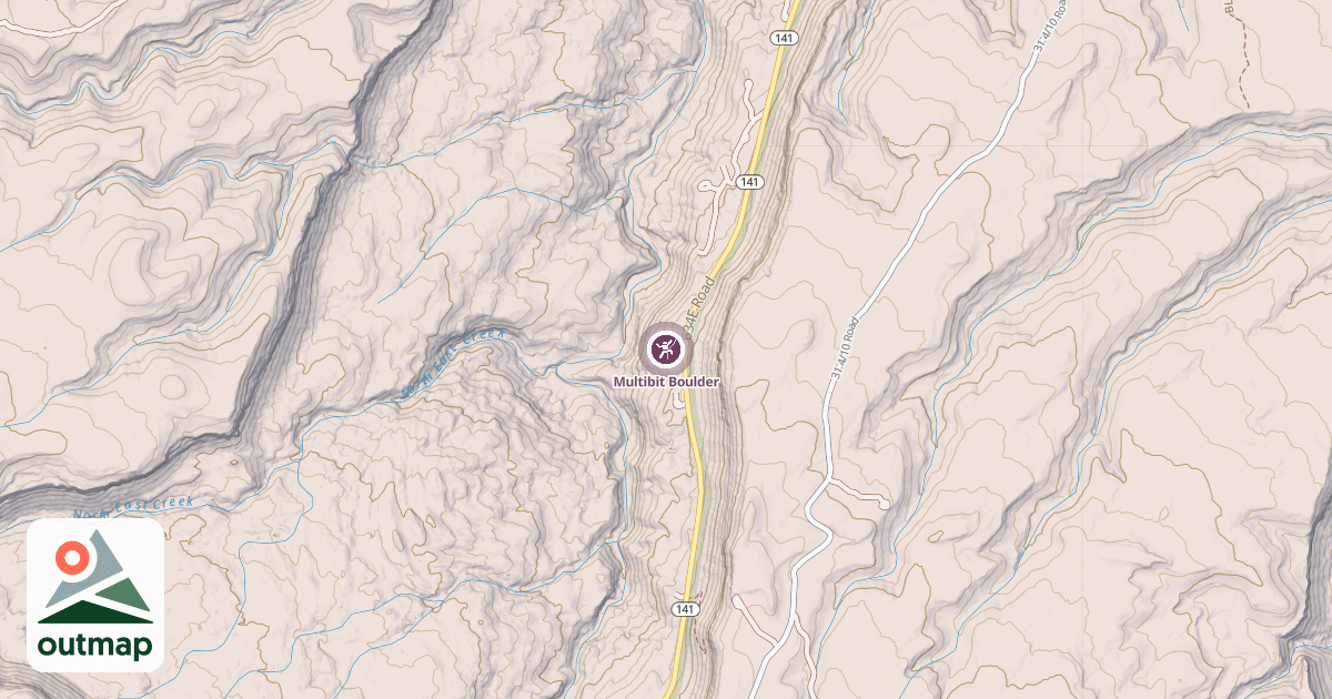 Map of Multibit Boulder